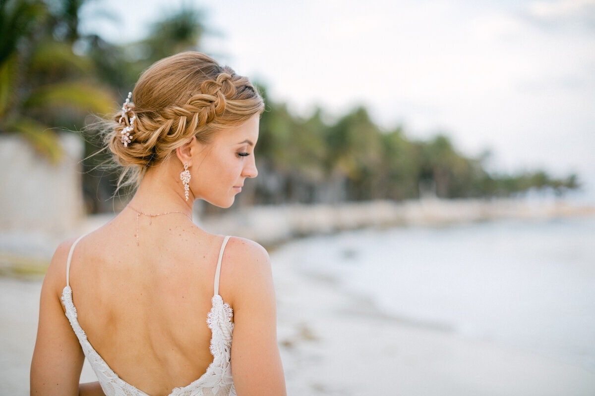 Peinados top para boda en playa  Aruná by Mexcovery